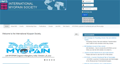 Desktop Screenshot of myopain.org